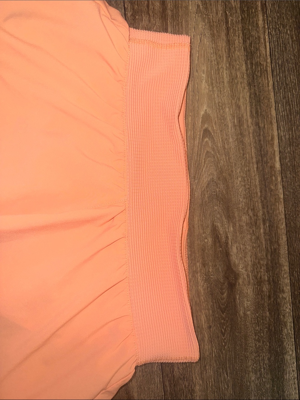 Nike Women's Peach Performance Running Shorts - Light Peach - Picture 5 of 6